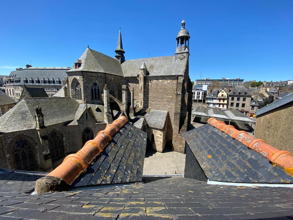 Marie Et Brieuc _ Duplex Lumineux Colore Atypique Face Cathedrale Saint-Brieuc Dış mekan fotoğraf